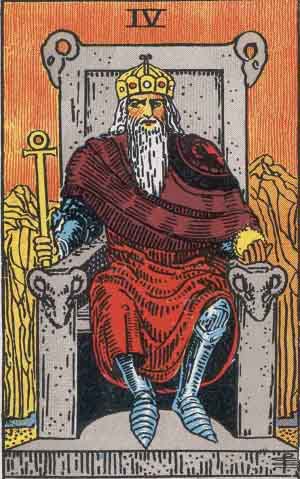 Der Herrscher - Tarot Tageskarte ️ Deutung