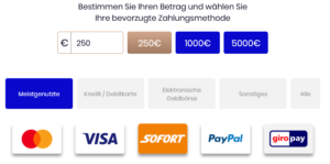 Crypto Superstar Einzahlung